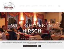 Tablet Screenshot of hirsch-rebland.de